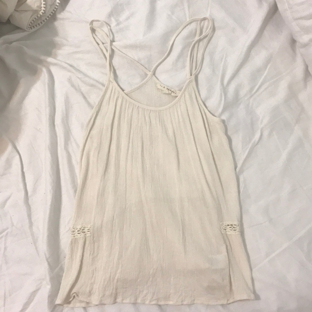 Off white tank